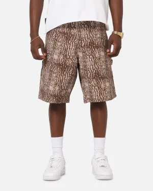 Carre Carpenter Jorts Tree Bark Stain Resistant Treatment Relaxed Comfort