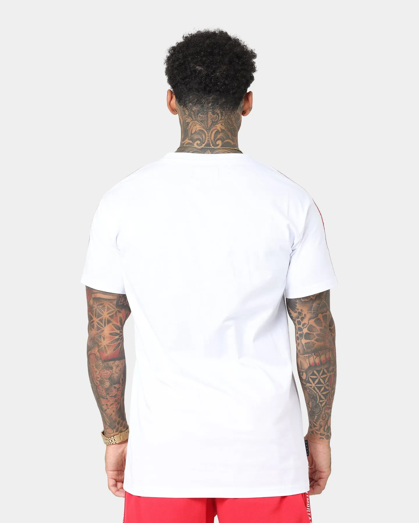 EcoFriendlyDyes Washable Saint Morta Rev Lafayette T-Shirt White/Red