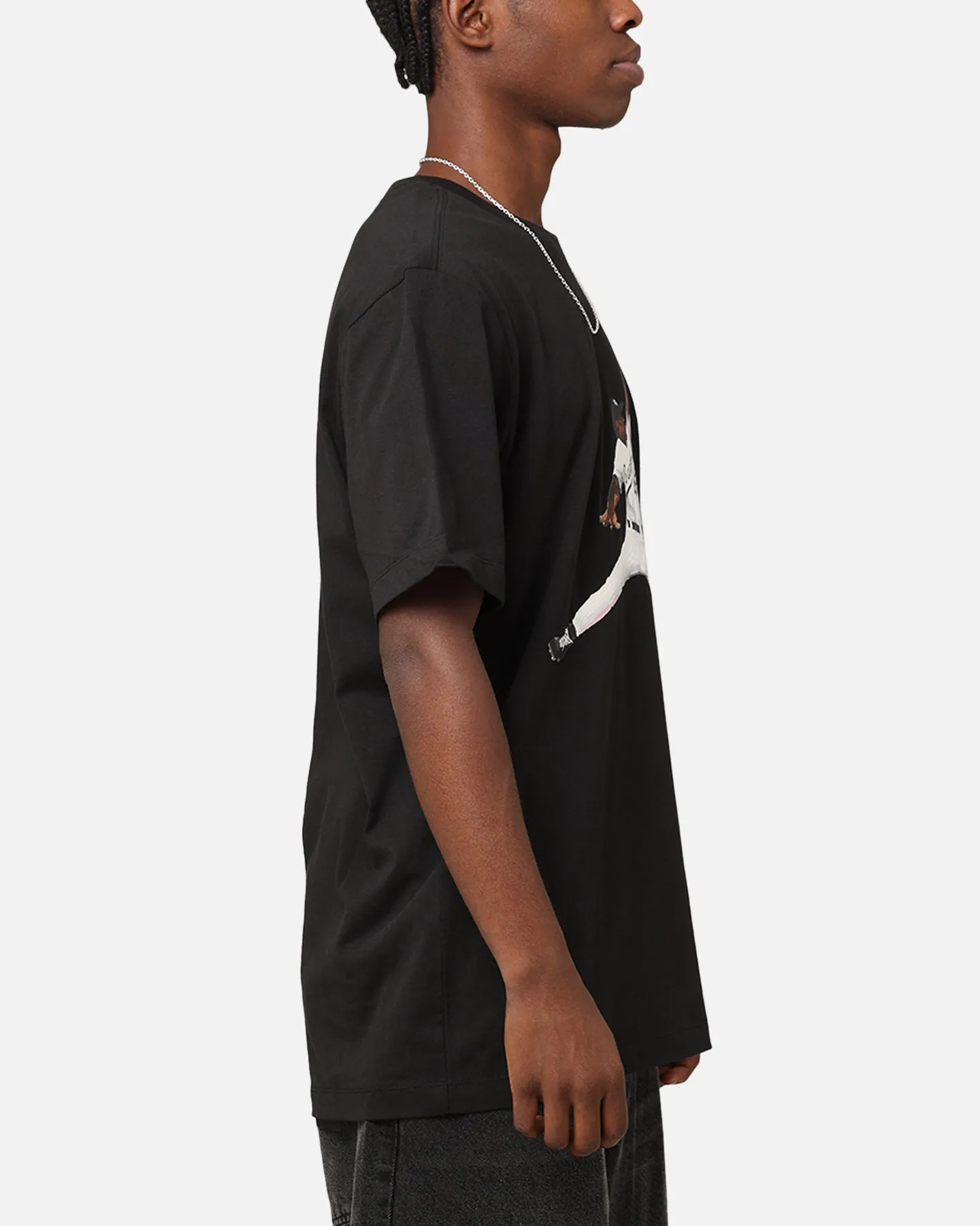 light layering Anti Bacterial Treatment Jordan Flight MVP T-Shirt Black/White