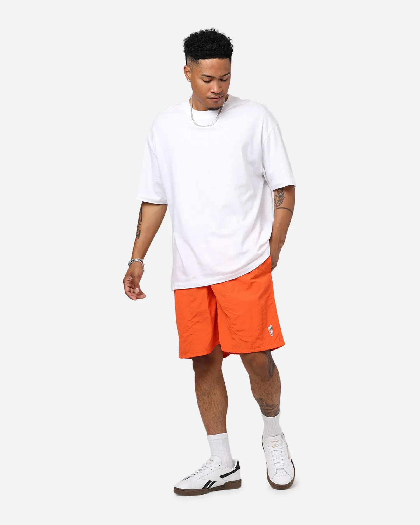 Carrots By Anwar Stem Nylon Shorts Orange swim trunks
