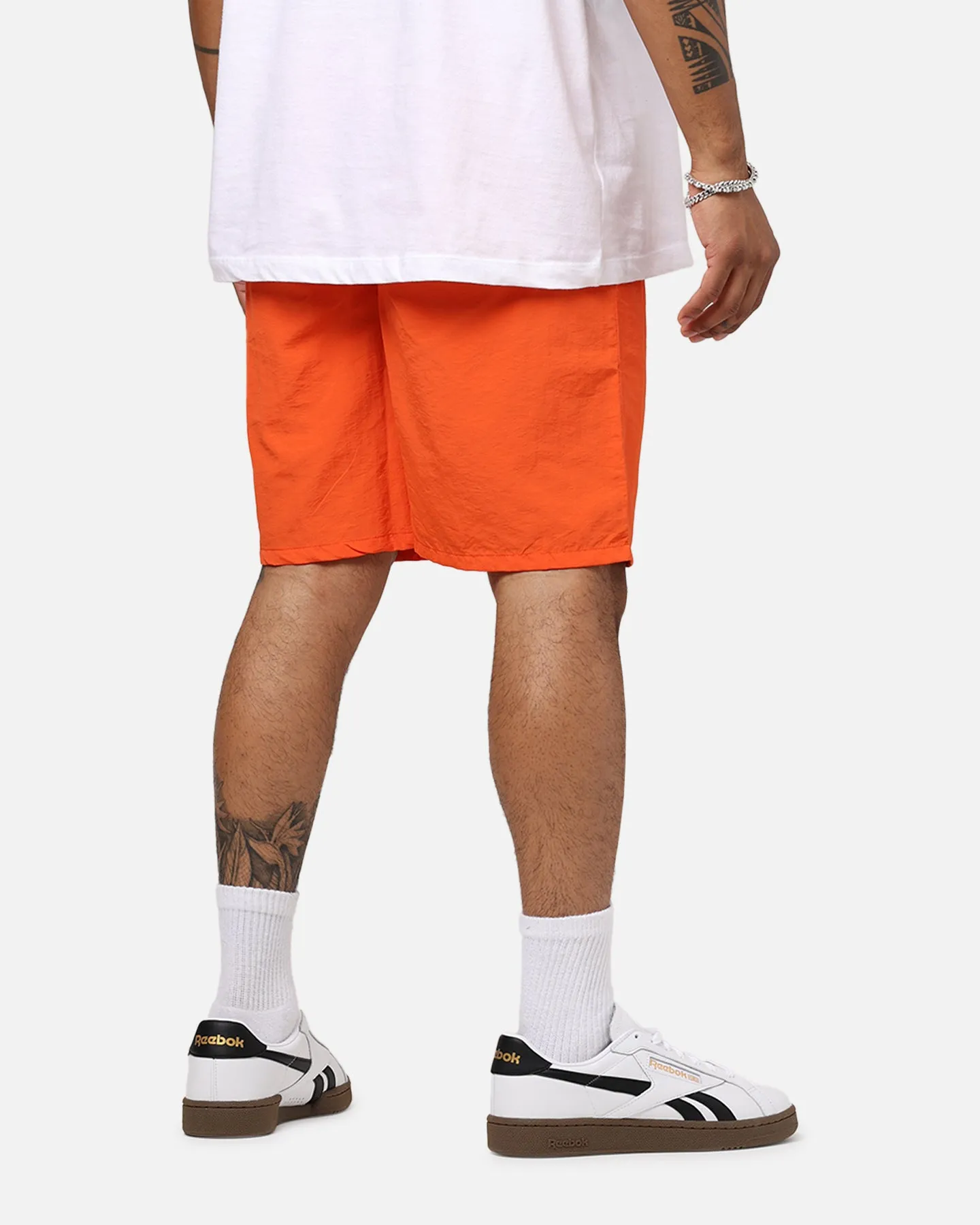baseball uniform Carrots By Anwar Stem Nylon Shorts Orange