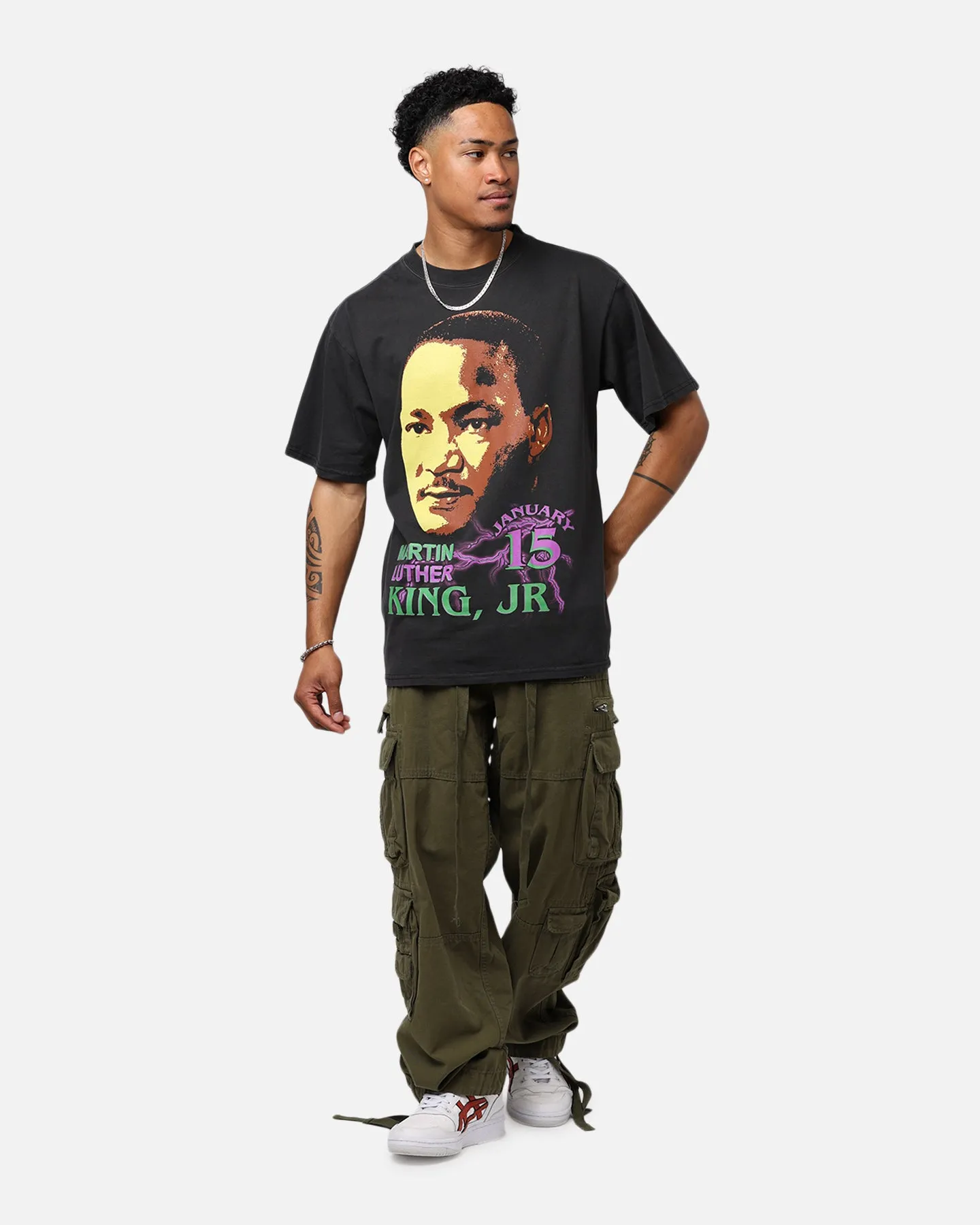 Casual Comfort Look Modern and Soft Philcos MLK T-Shirt Black