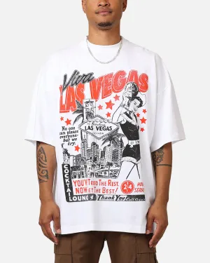 Goat Crew Viva Las Vegas T-Shirt White Quick Fit