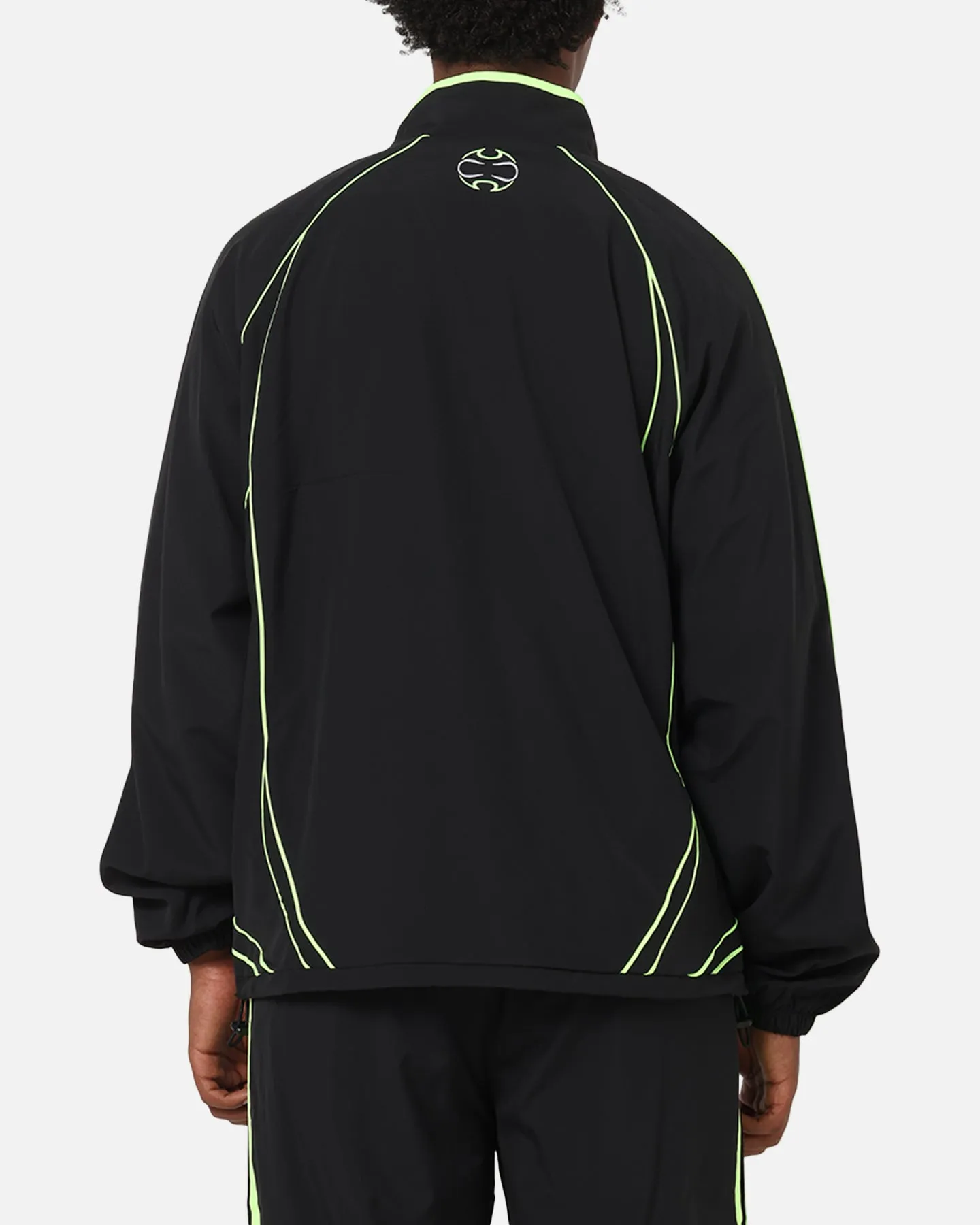 Adidas Teamgeist Adicolor Track Jacket Black/Green Benefit exploration