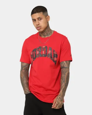 Active Outfit Style Jordan Holiday T-Shirt Fire Red