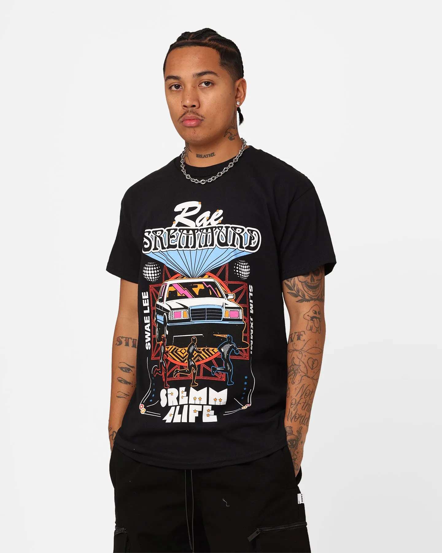 Layering Options Rae Sremmurd Sremm 4 Life T-Shirt Black