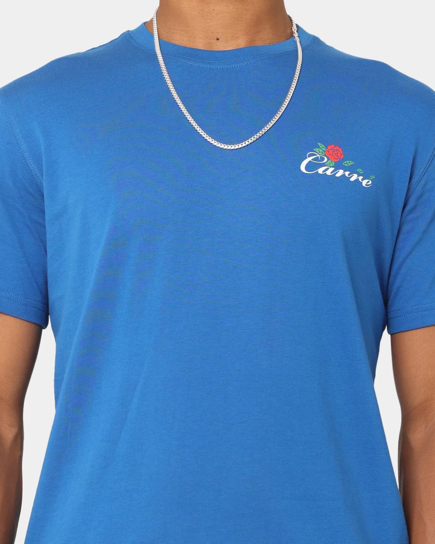 Breathable mesh panel Breathable Mesh Panels Carr?? Le Rose Classique T-Shirt Blue