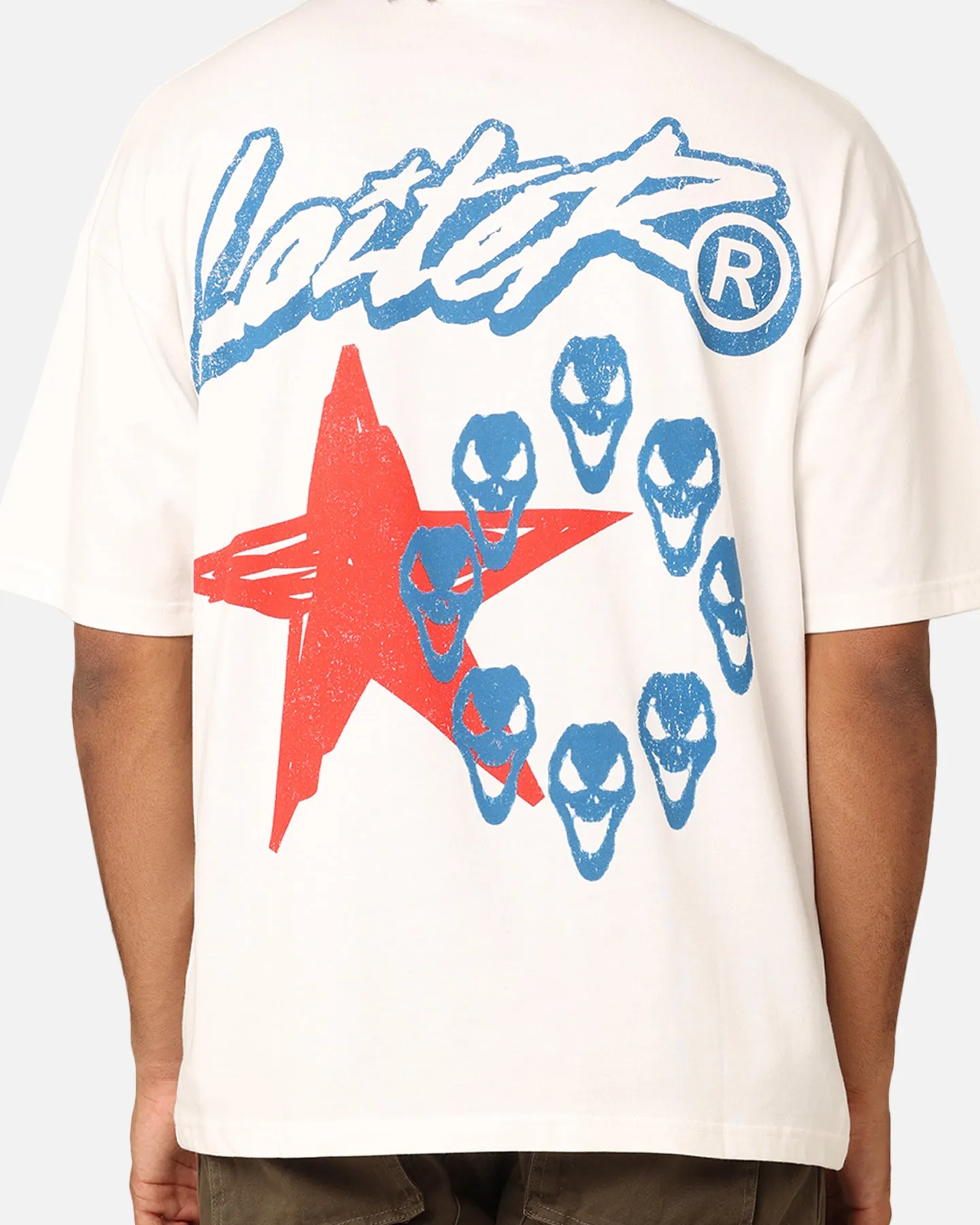 Loiter Orbital T-Shirt Off White AllDay Comfort