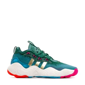 Adidas Basketball Men Trae Young 3 Green IE9301 Cushioned Footbed Leather Upper