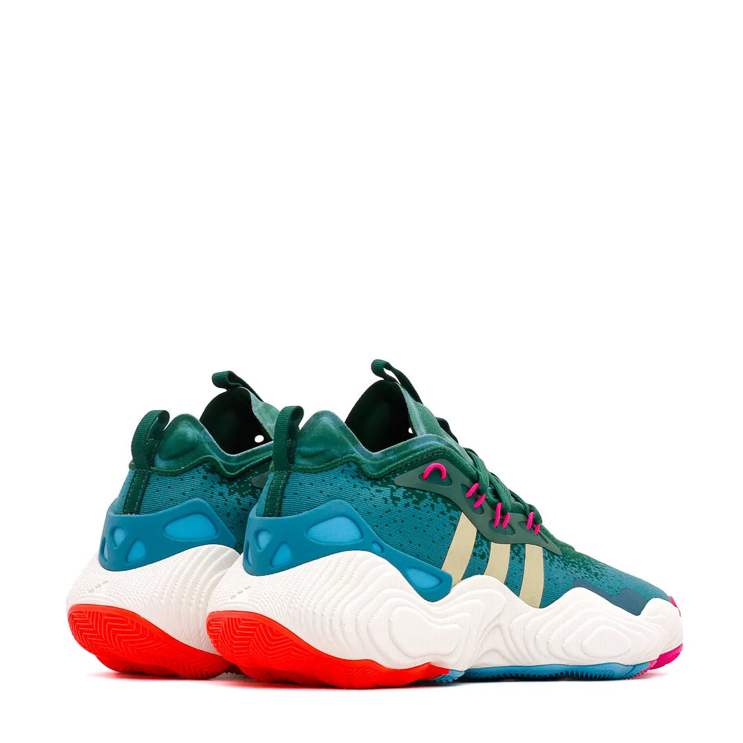 Play Flex Base Adidas Basketball Men Trae Young 3 Green IE9301