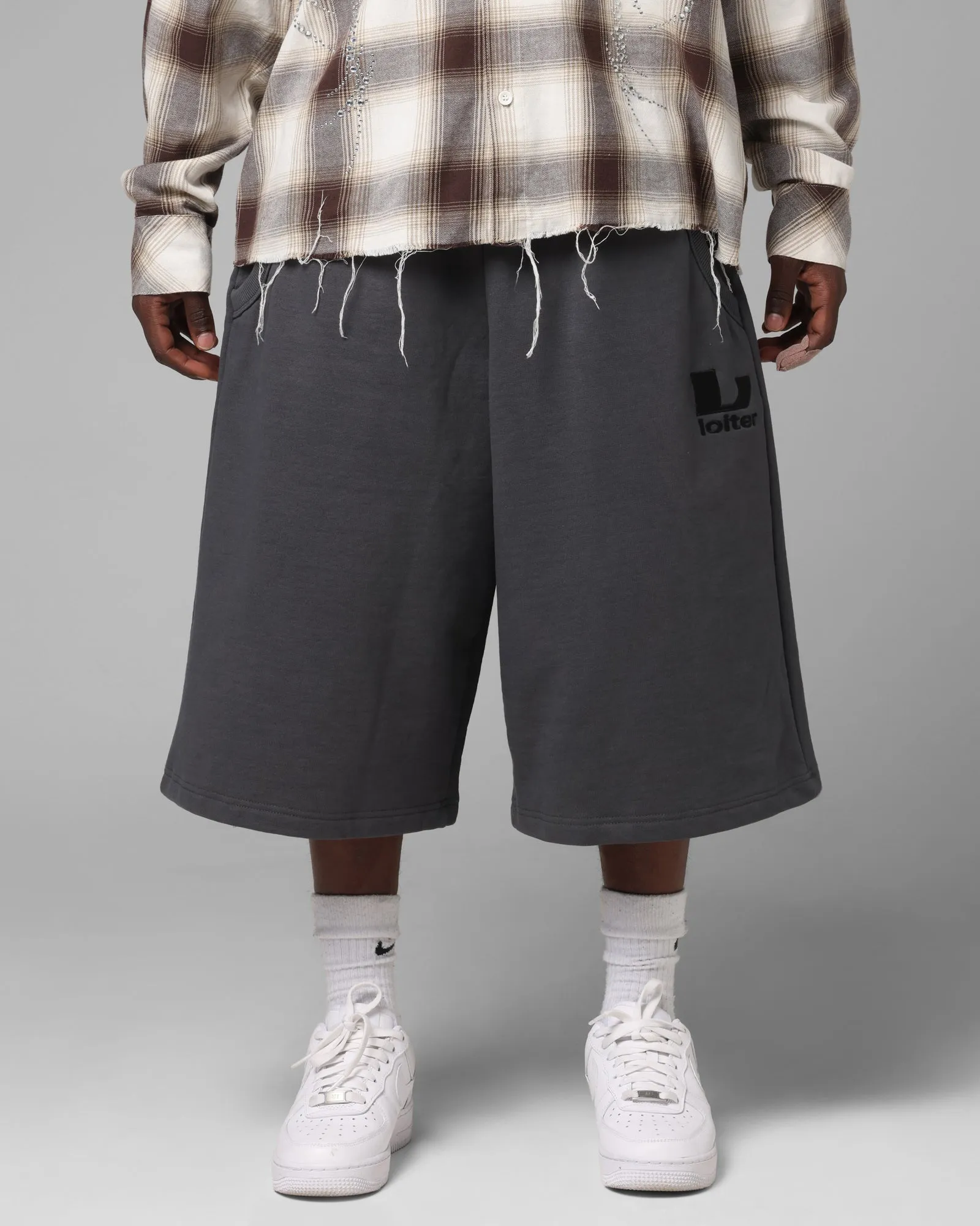 Loiter World Cup Shorts Charcoal Sport Layer