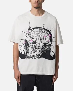 MNML Stars Align T-Shirt Off White Versatile Wearable Cozy Comfort Look