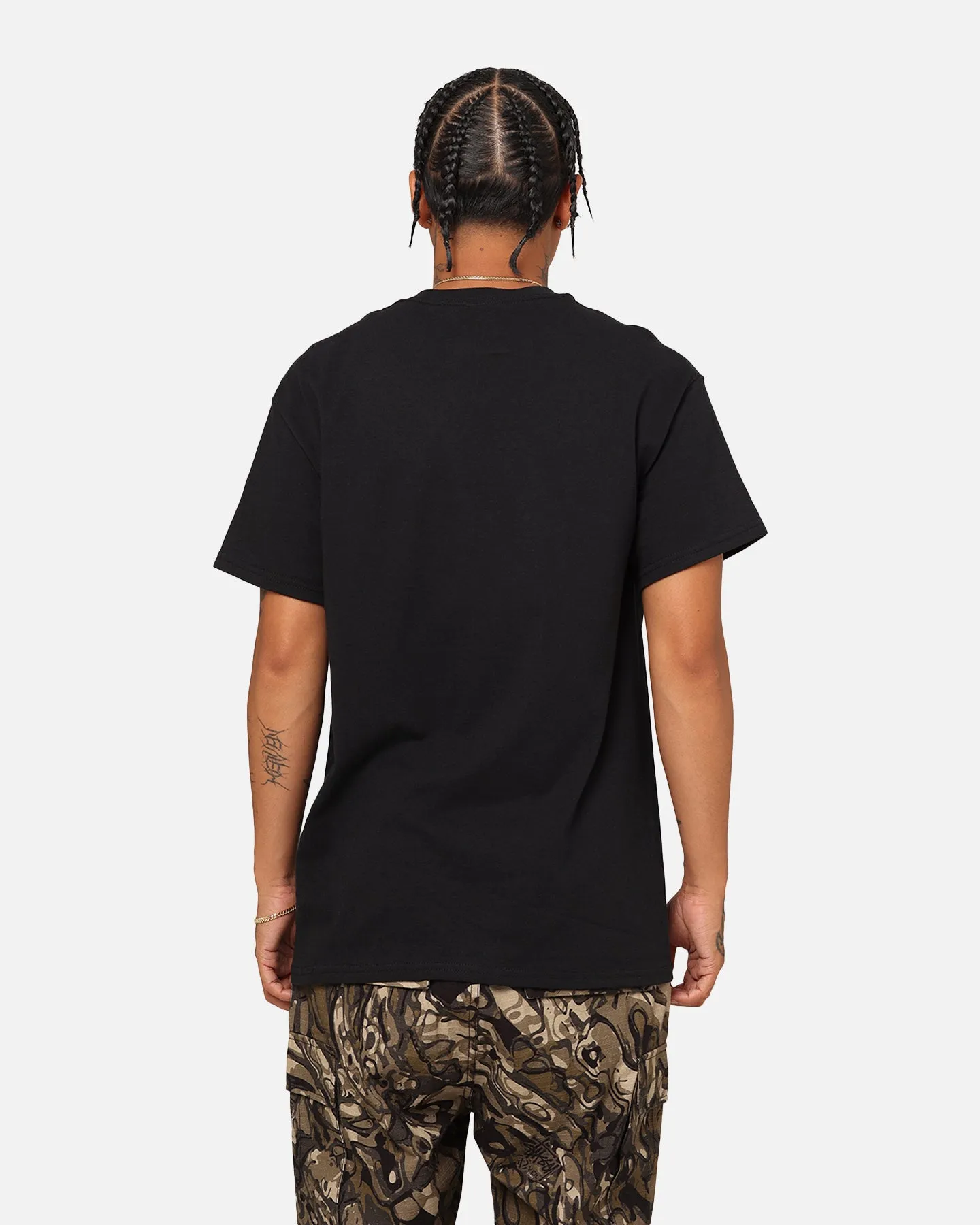 Rats Get Fat Paranoid T-Shirt Black Long sleeved warmth