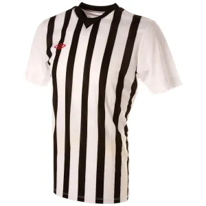 FlexibleCollar Wardrobe Essential Umbro Striped Knit Short Sleeved Football Training Jersey