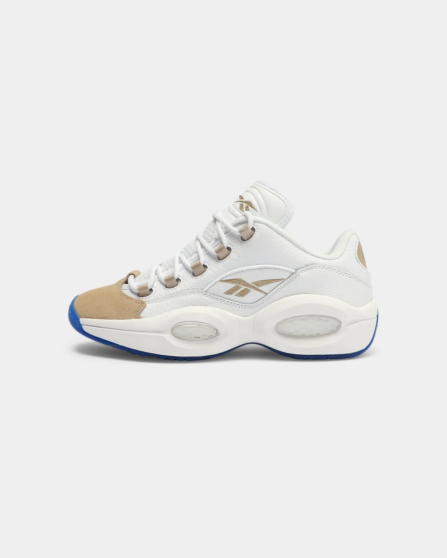 Microfiber Lining Gloss Mood Reebok Question Low White/White/Sand