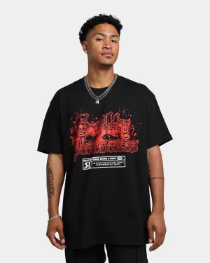 Rats Get Fat Guilty Pleasures Splat T-Shirt Black Light and Breathable