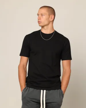 Carr?? Blanc Form T-Shirt Black DropShoulderDesign hypoallergenic