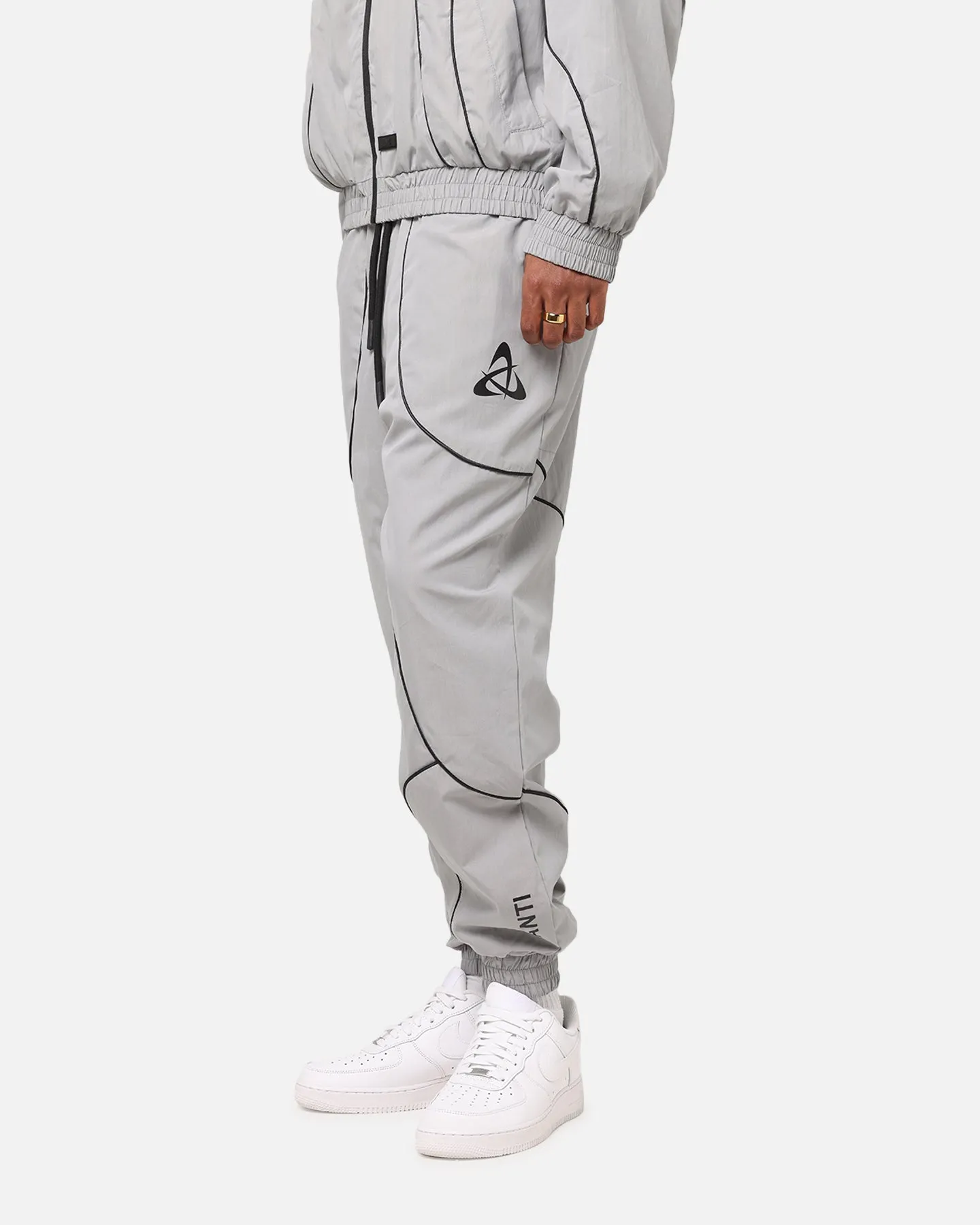 AbrasionResistantPanels The Anti Order Stereo Nylon Track Jogger Grey