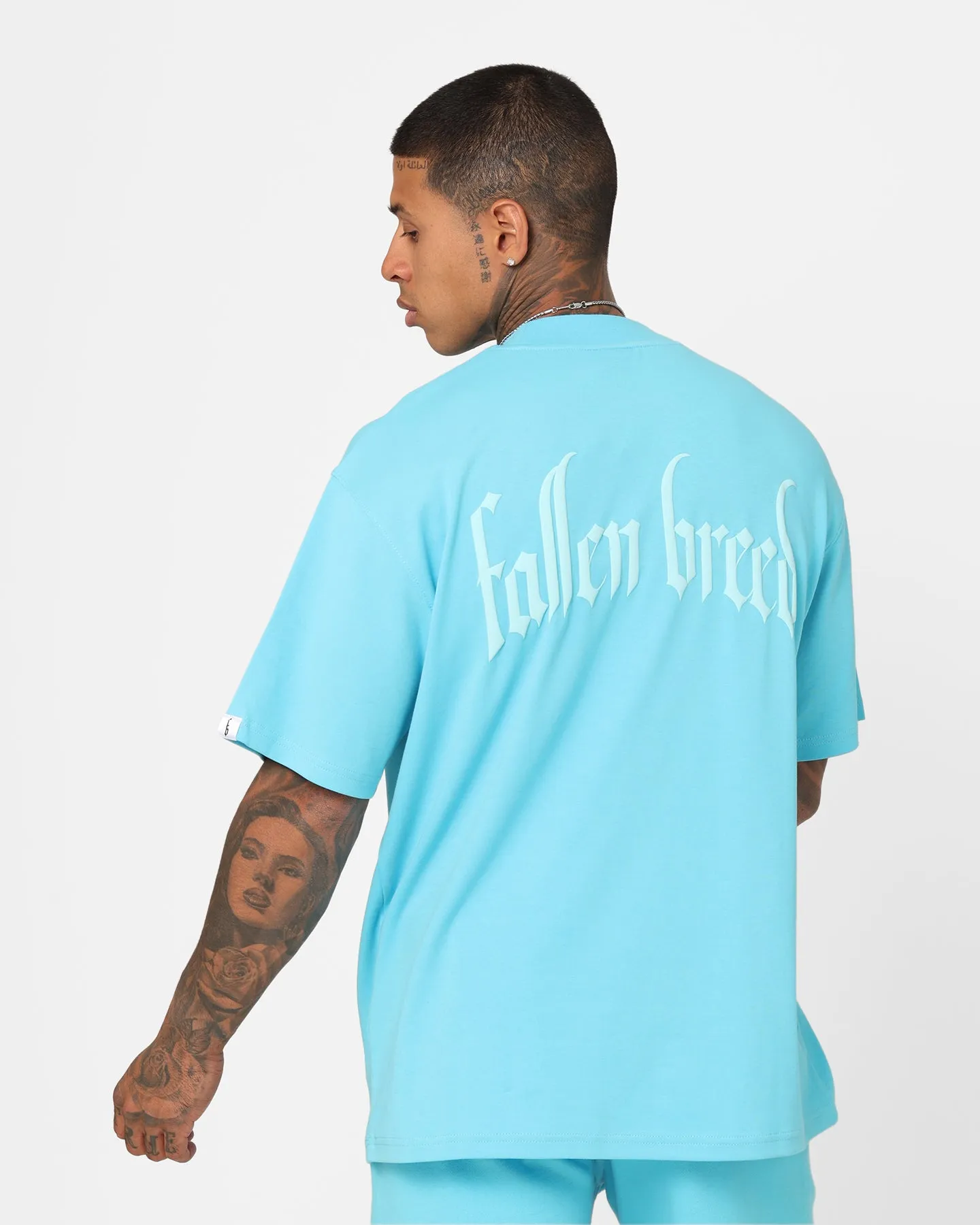 Fallen Breed Monogram T-Shirt Aqua kids' Casual Essential