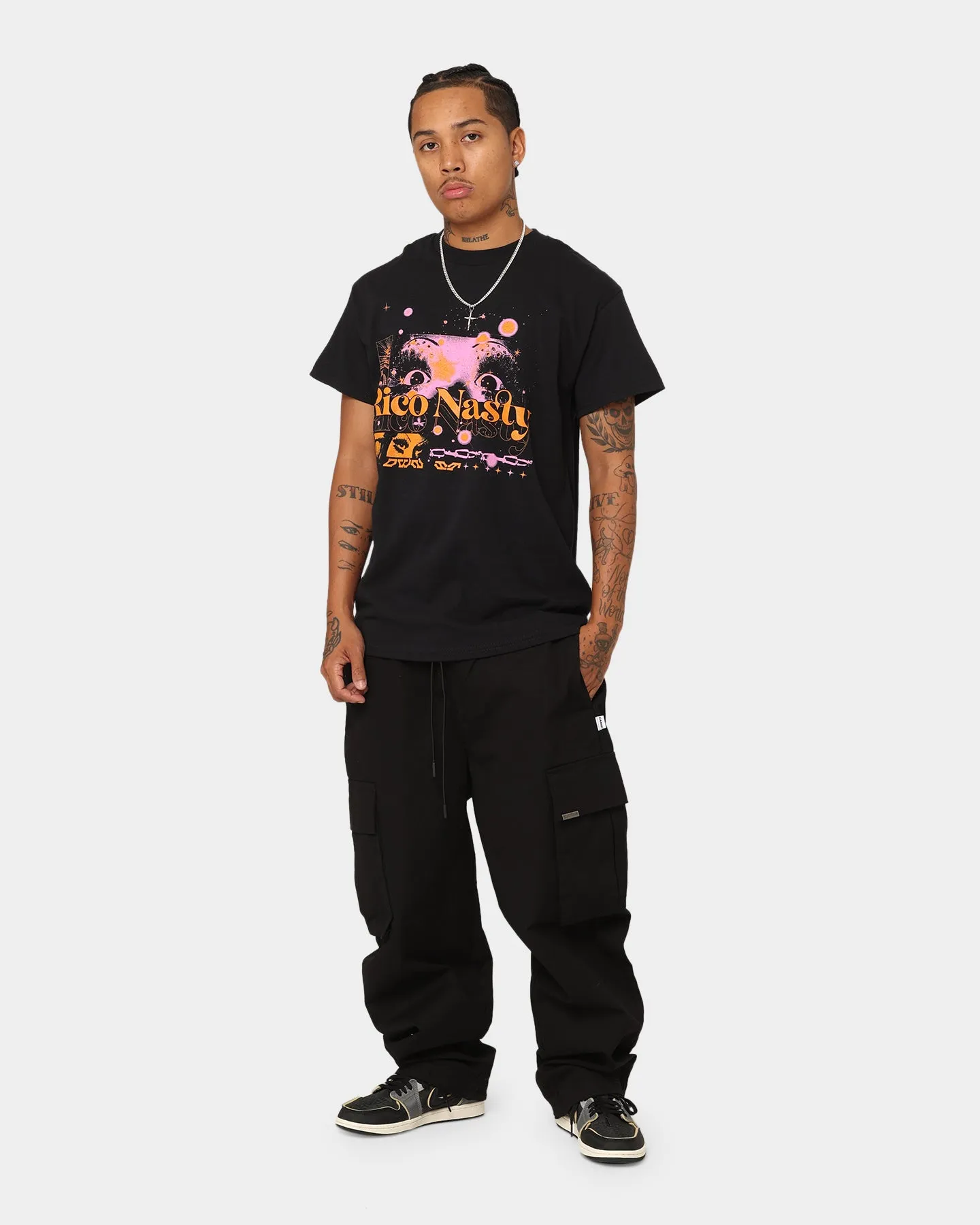 Rico Nasty Space Girl T-Shirt Black simple design