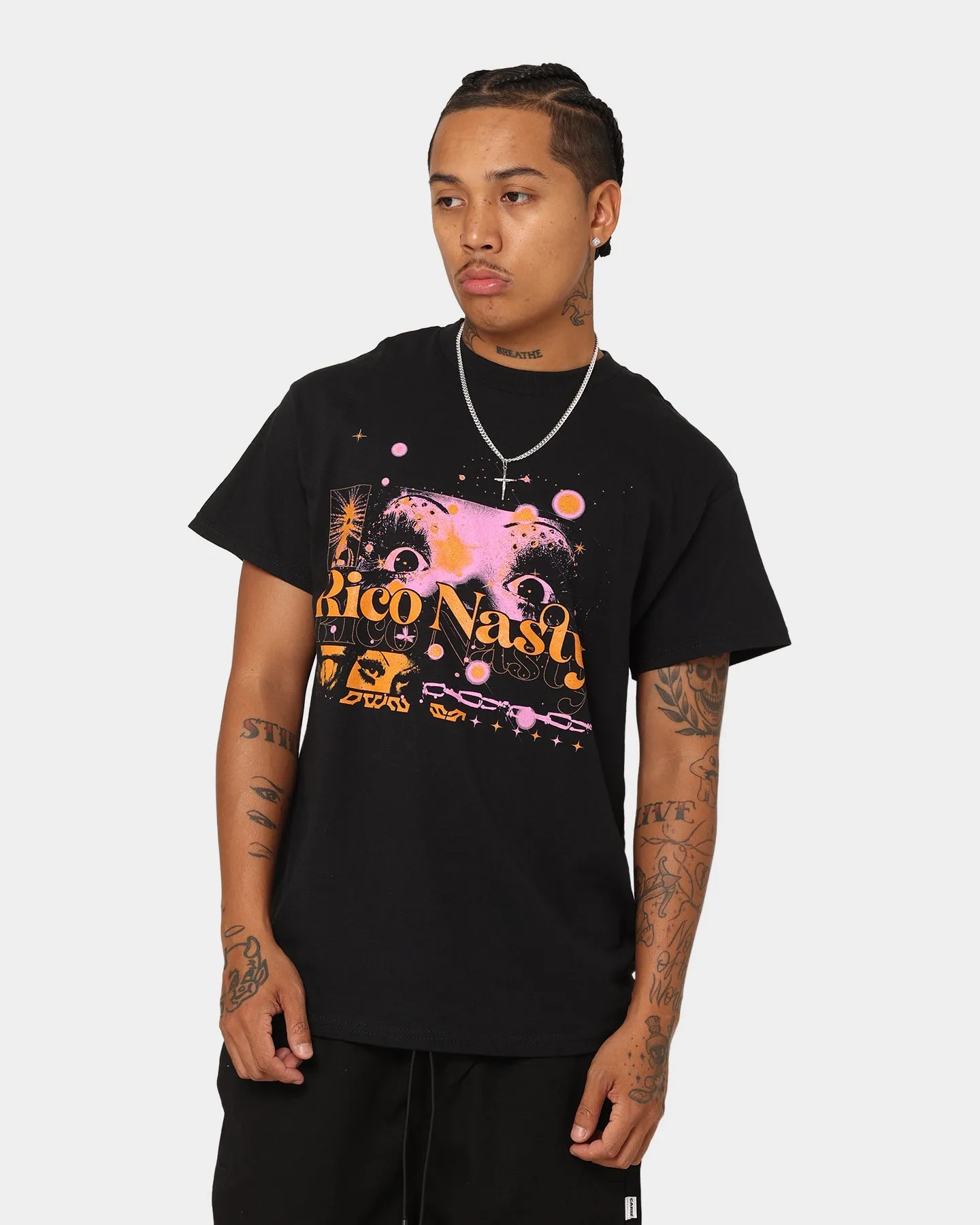 Rico Nasty Space Girl T-Shirt Black Minimal Outfit