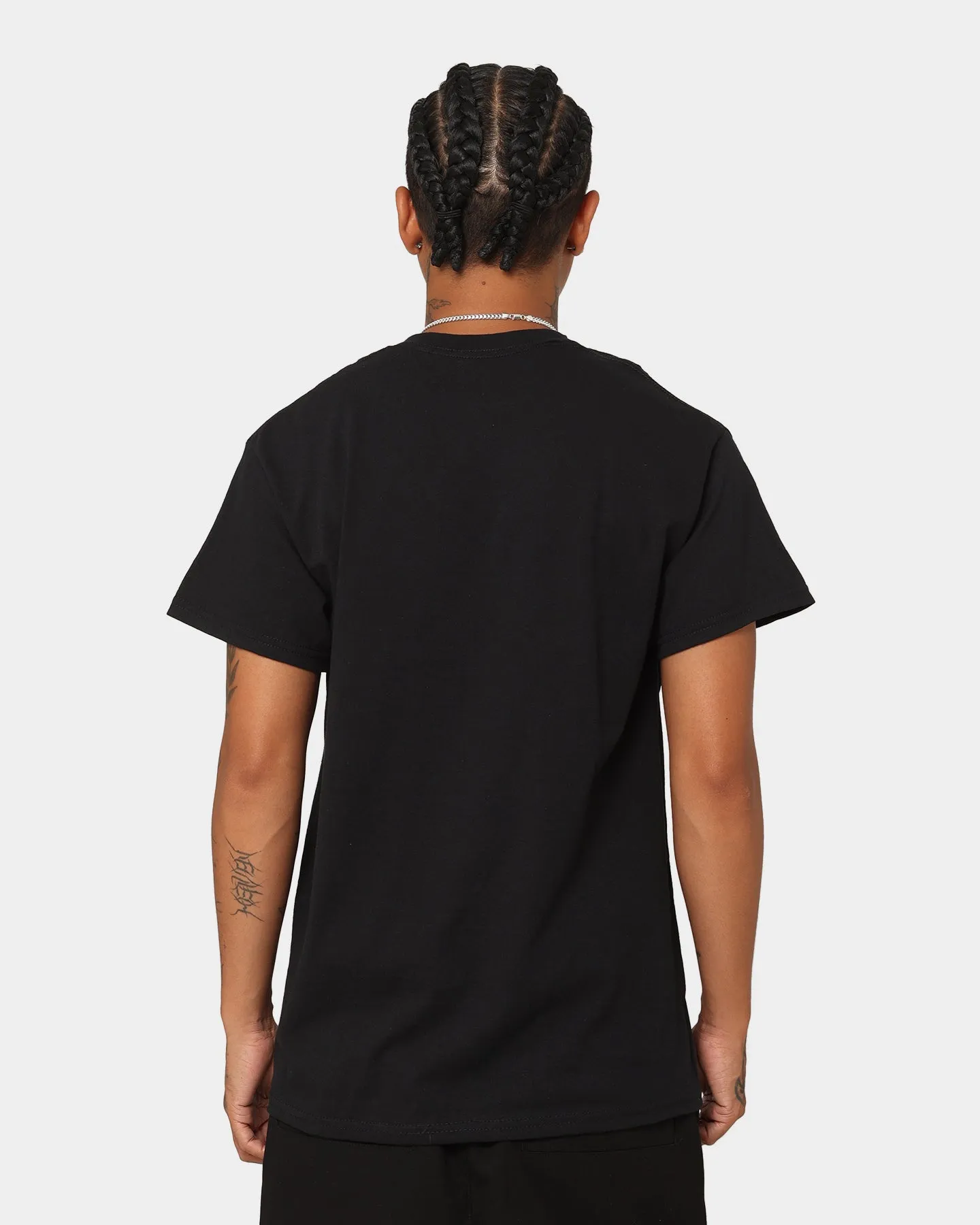No Slip Shoulder Design Classic Design Rico Nasty Space Girl T-Shirt Black