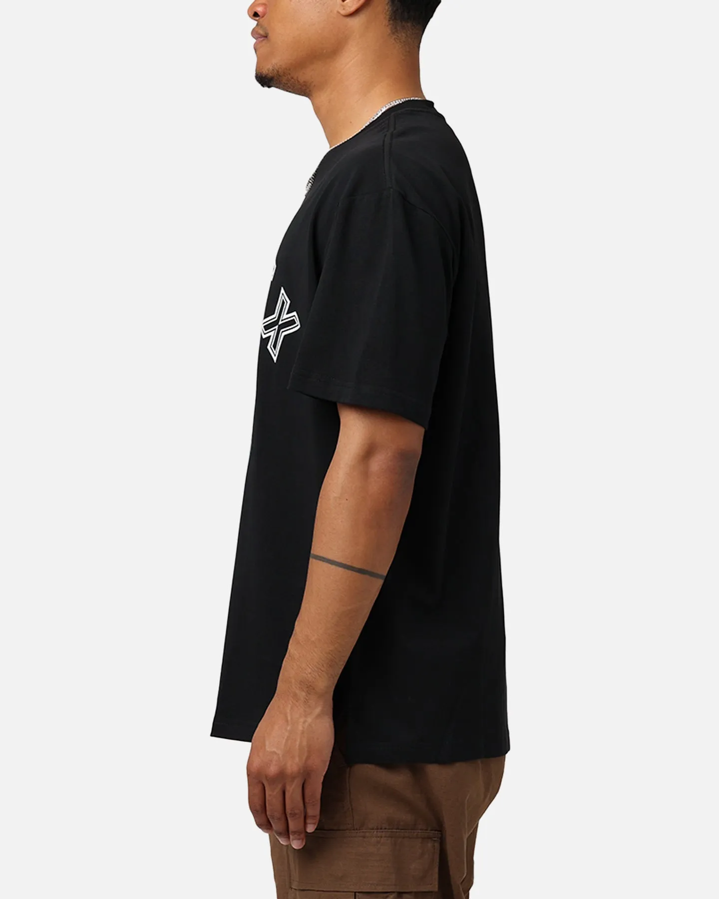 Avirex Stadium T-Shirt Black Chic and Soft Functional Comfort