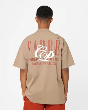 Carre TT Oversized T-Shirt Mocha Cozy Wearable