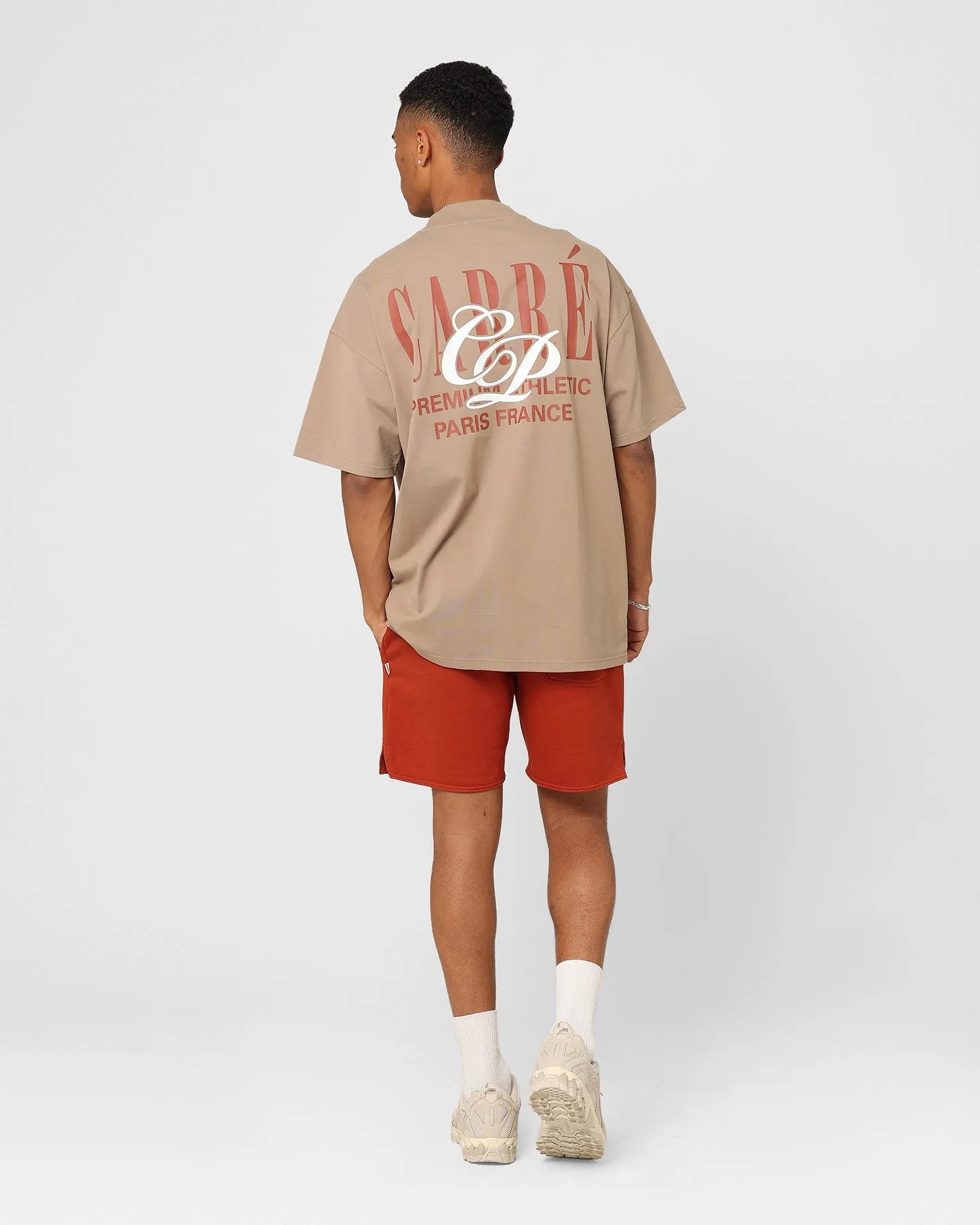 Relaxed Comfort Carre TT Oversized T-Shirt Mocha
