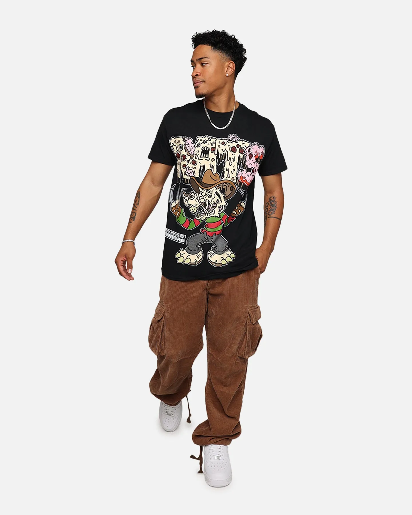 Customizable Fashionable Layer Rats Get Fat Ratty The 14th T-Shirt Black