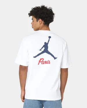 Lightweight Wear loose but not baggy Jordan X Paris Saint-Germain Logo T-Shirt White