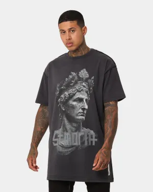 Saint Morta Romans MMXII T-Shirt Vintage Black Everyday Essential