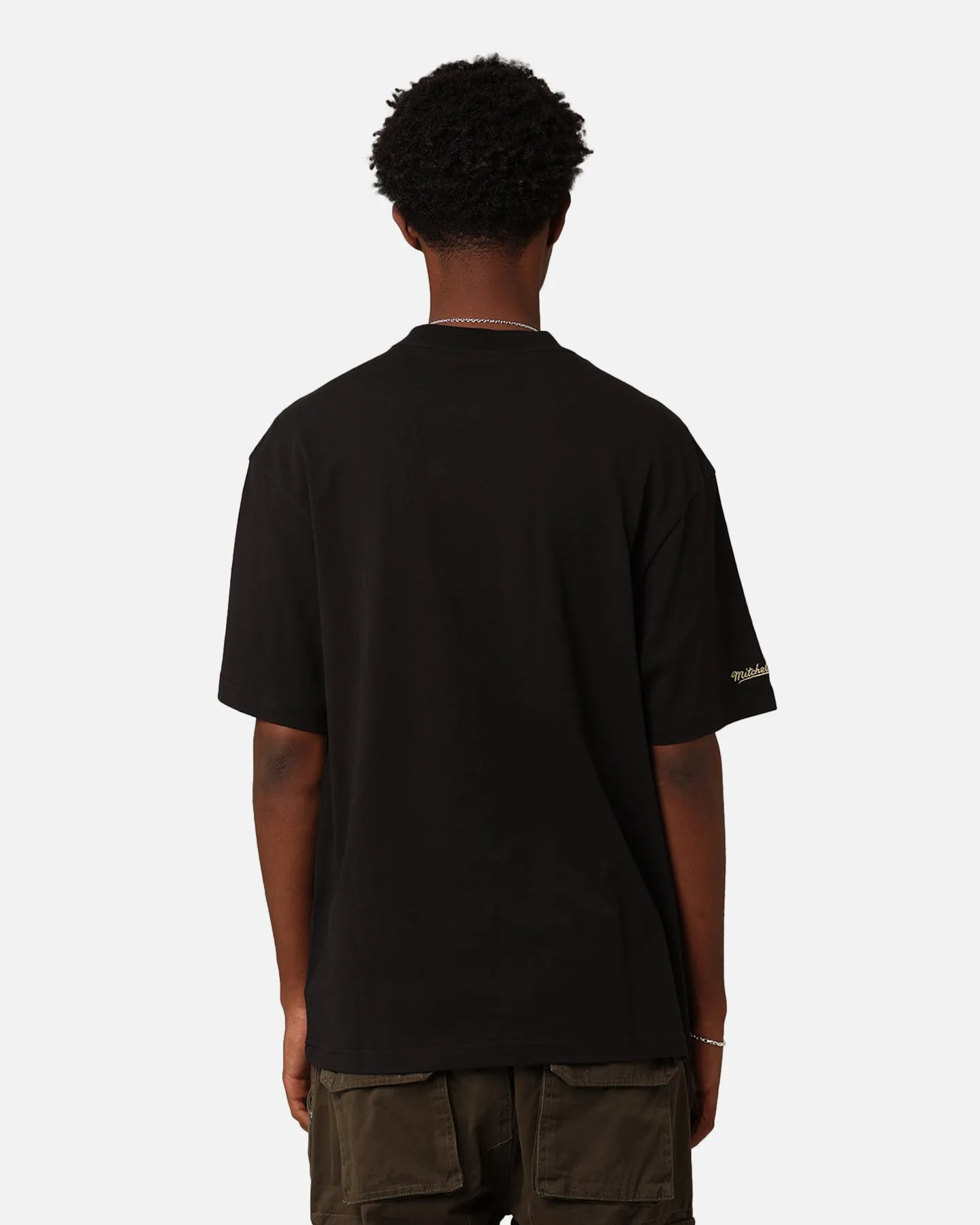 Mitchell & Ness Chicago Bulls Year Of The Dragon T-Shirt Faded Black Day-to-Night Look AntiStatic Properties