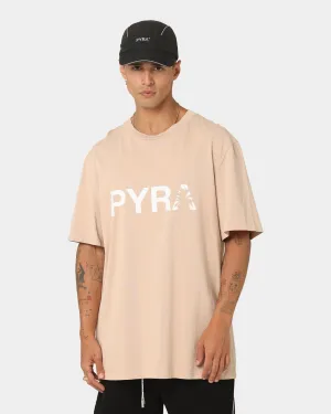 PYRA Palm Dreams T-Shirt Natural DurableStitching