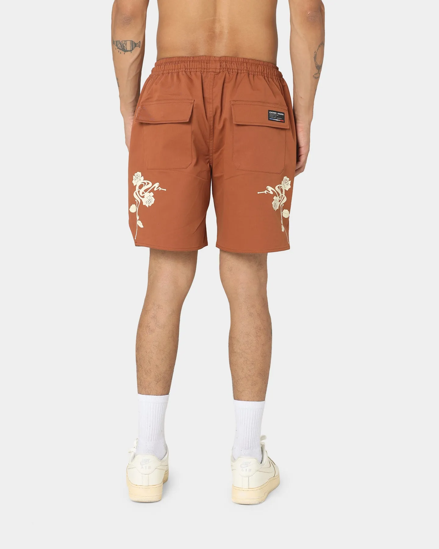 Budget - friendly Breathable Comfort Fit Carre Tourbillion LP Shorts Brick