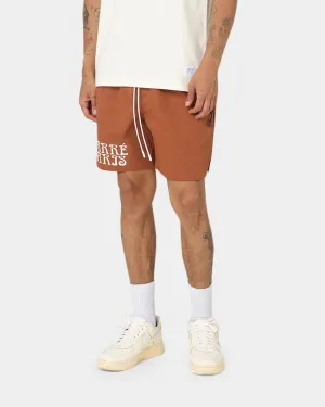 Carre Tourbillion LP Shorts Brick Chill Vibes loafers