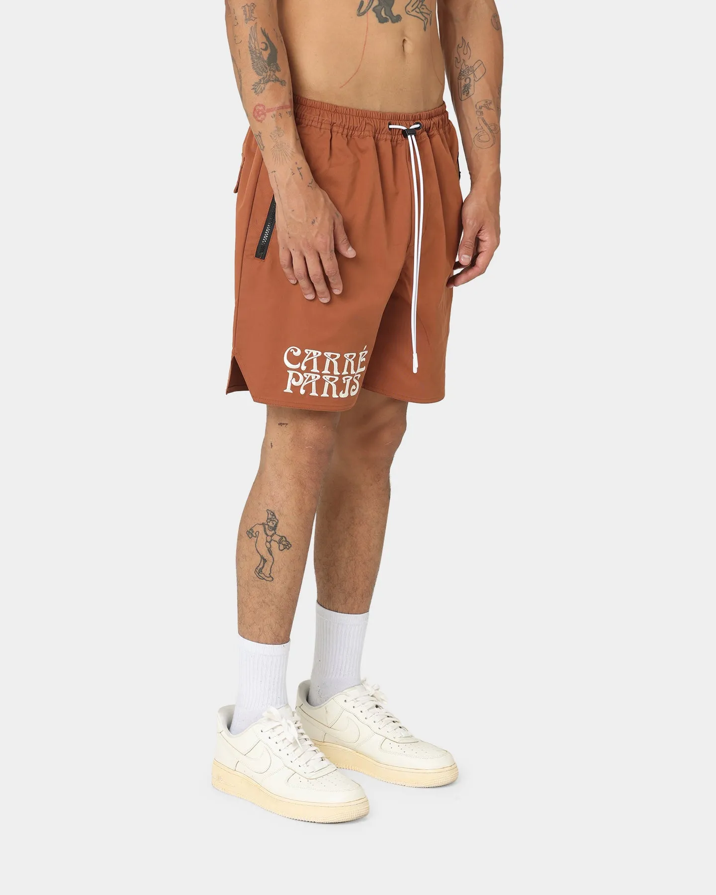 Easy Stretch Carre Tourbillion LP Shorts Brick