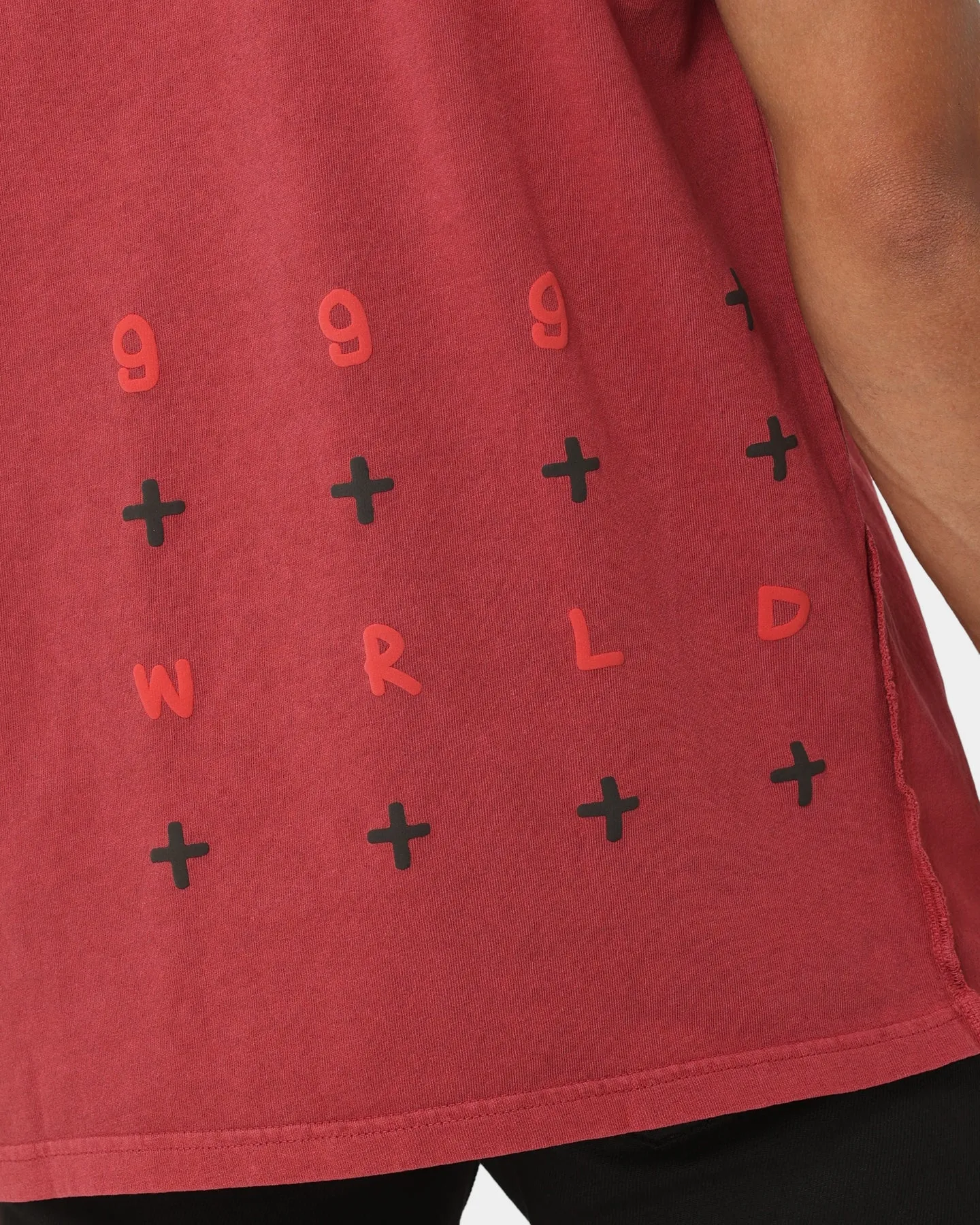 Ksubi X Juice Wrld 999 Skull Kash T-Shirt Blood Light Comfort Style