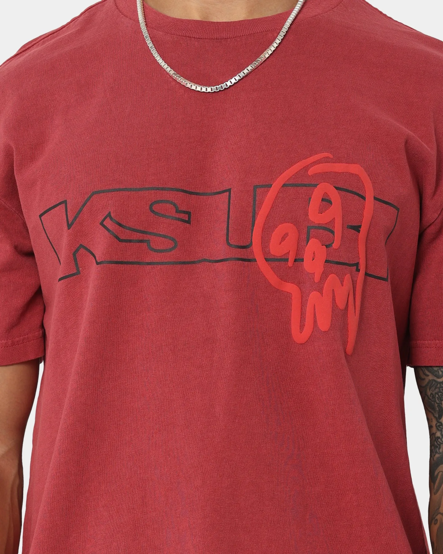 Weekend Comfort Elderly clothing Ksubi X Juice Wrld 999 Skull Kash T-Shirt Blood