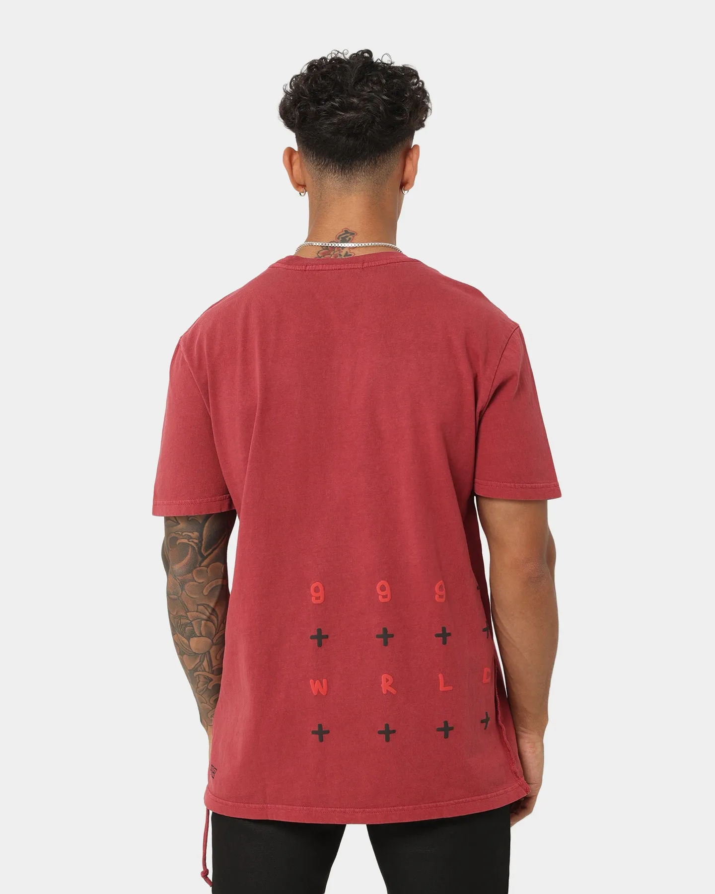 EcoFriendly Dye harmonious Ksubi X Juice Wrld 999 Skull Kash T-Shirt Blood