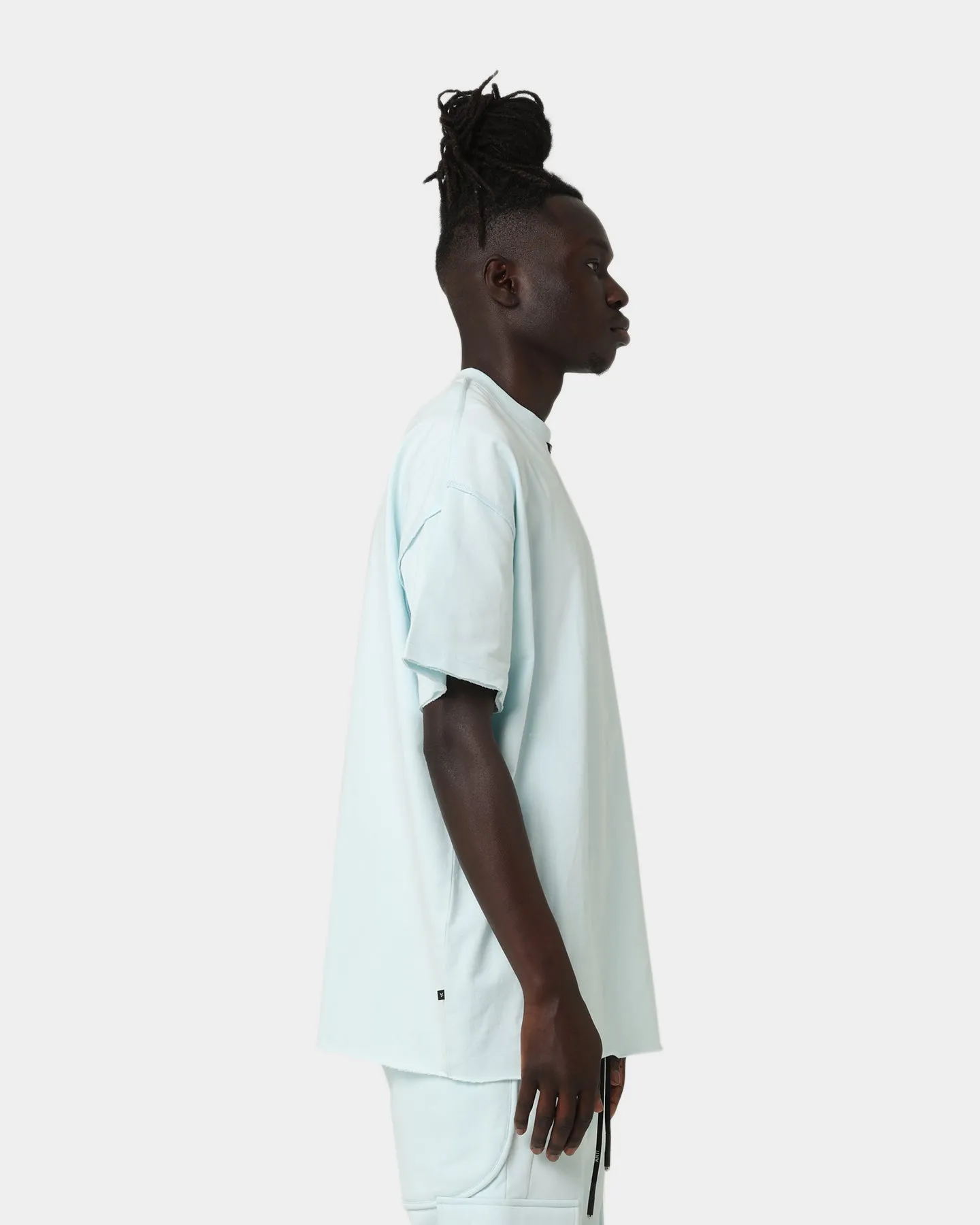 Moisture Wicking Technology The Anti Order Anti Essential Oversized T-Shirt Pastel Blue