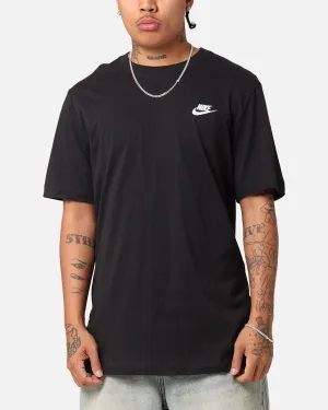 Trendy Casual Essential Wear Nike Sportswear Club T-Shirt Black/White