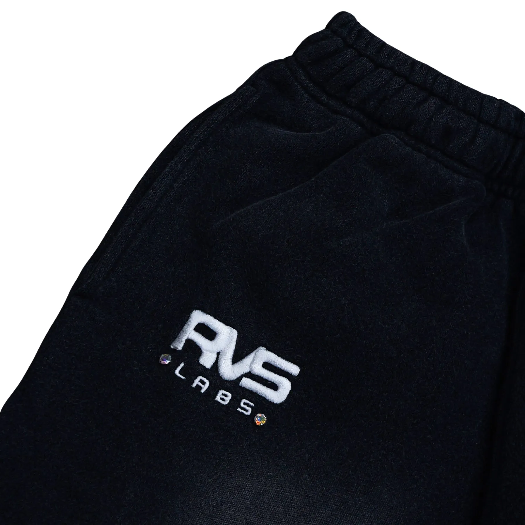 Rvs Labs "Signature" Shorts (Smoke Washed) StainlessZippers