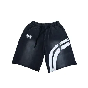 Fashion Layers Rvs Labs "Signature" Shorts (Smoke Washed)
