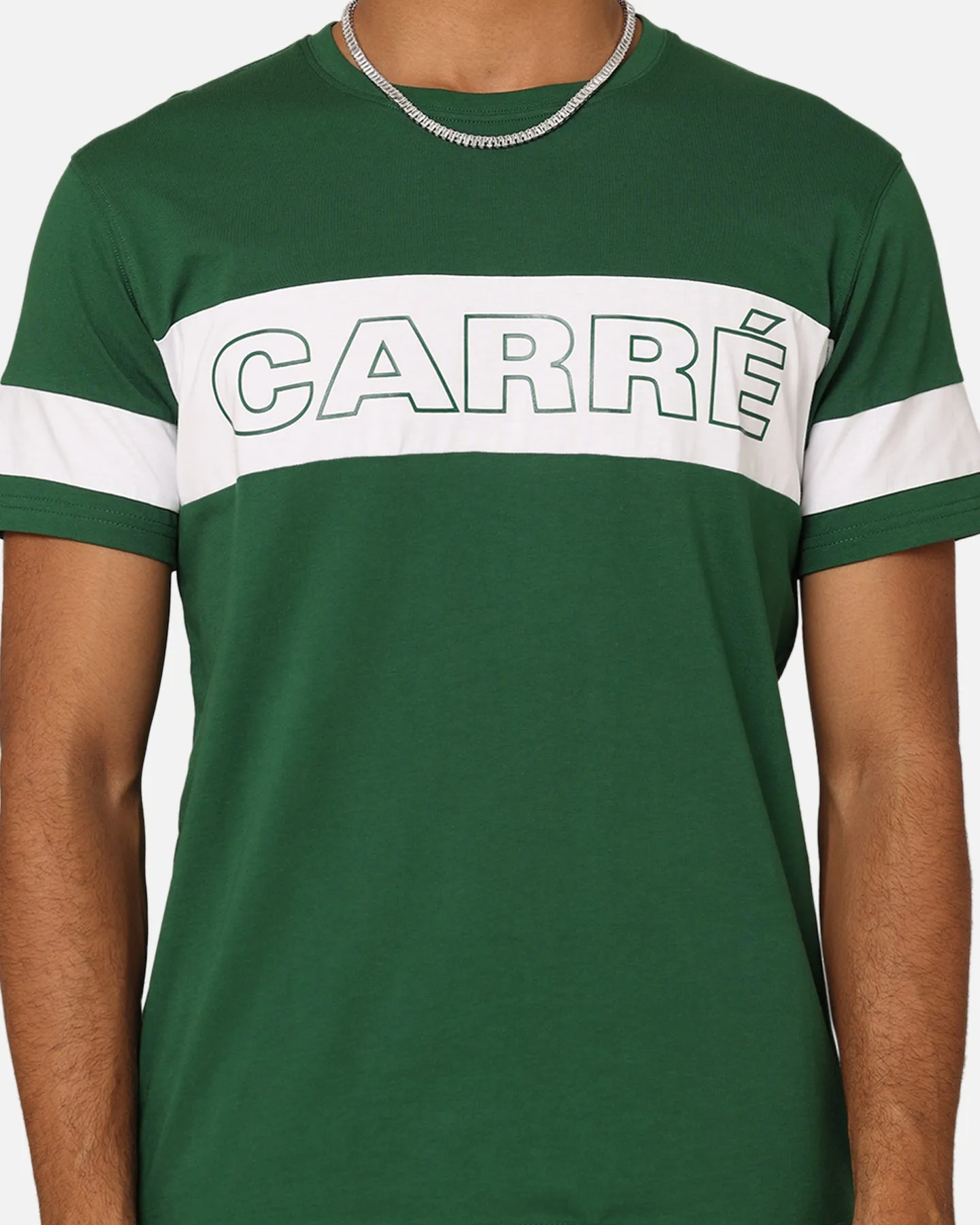 City Smart Carr?? Bars T-Shirt Green/White