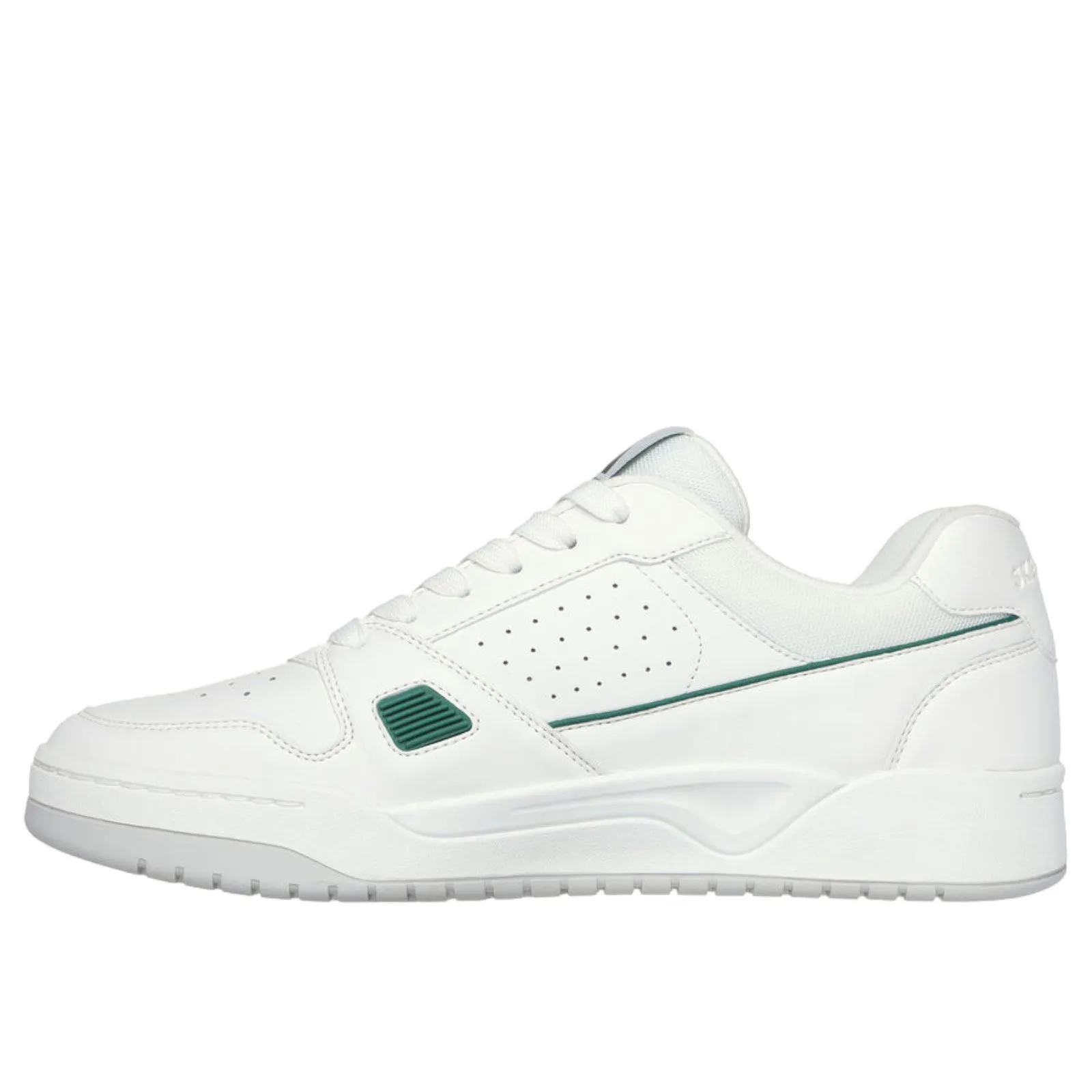 Abrasion Resistant Outsole Vibration Dampening Layer Skechers Koopa Court Tiebreak Mens Shoes
