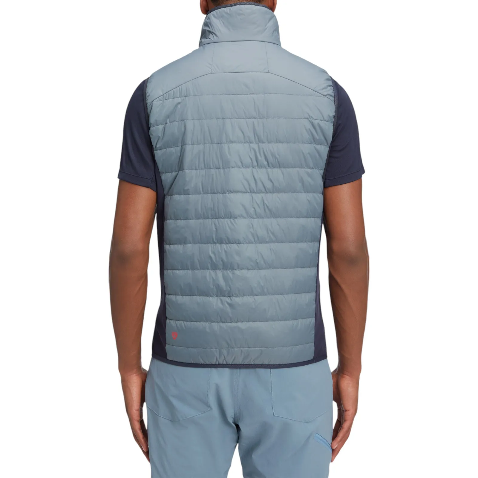 Button Snap Conversion Outdoor Use McKinley Sierre Hybrid Mens Padded Vest