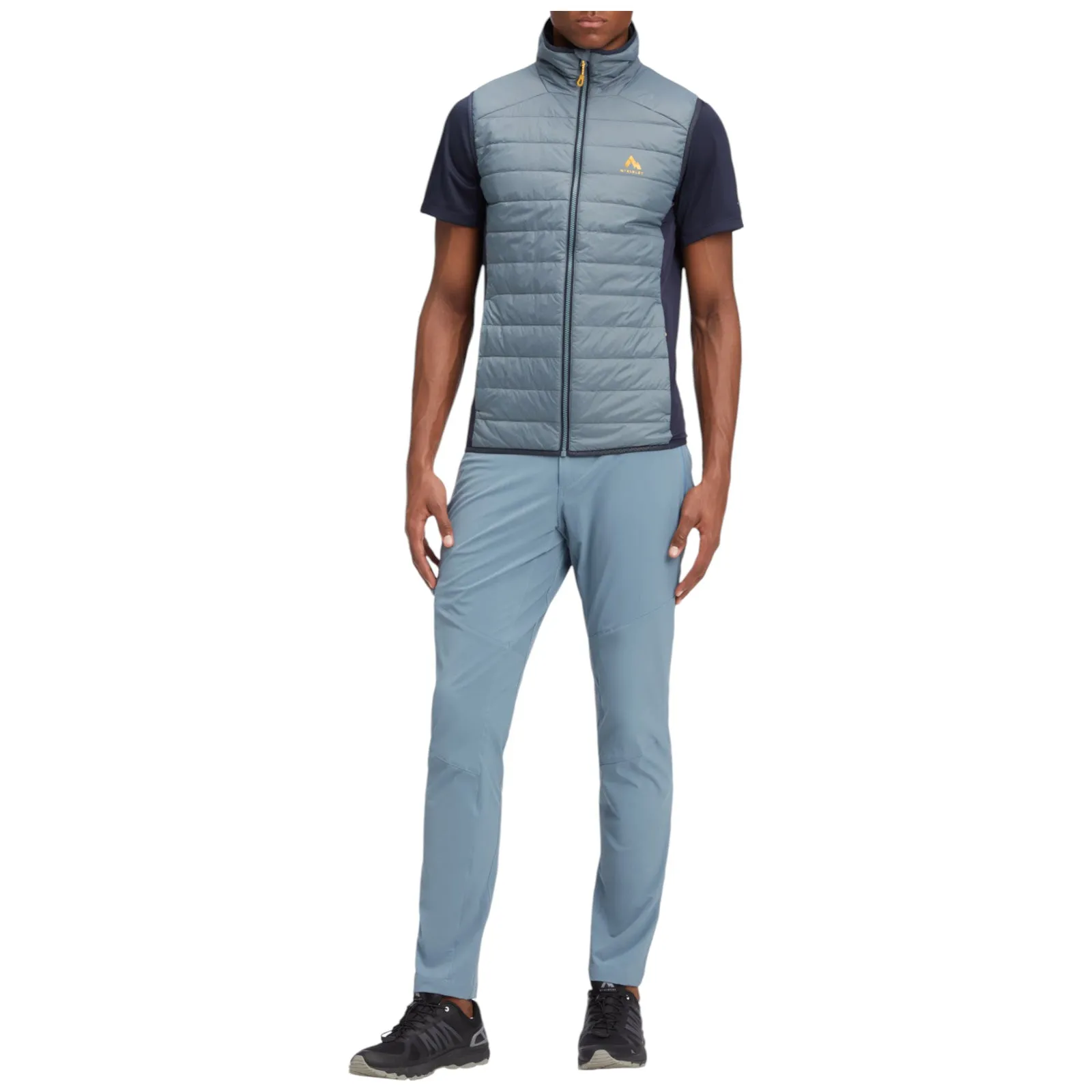 Stretch Knit Fabric McKinley Sierre Hybrid Mens Padded Vest