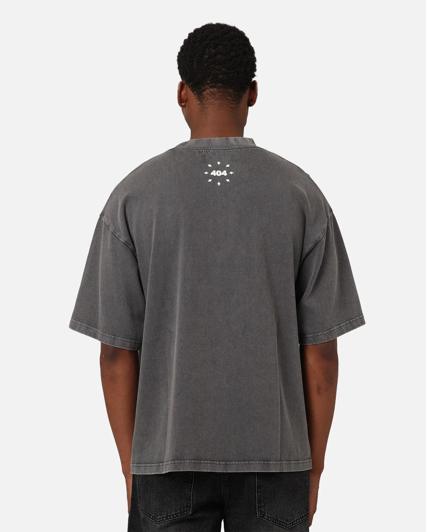 404 Geisha T-Shirt Charcoal EasyCare Fabric