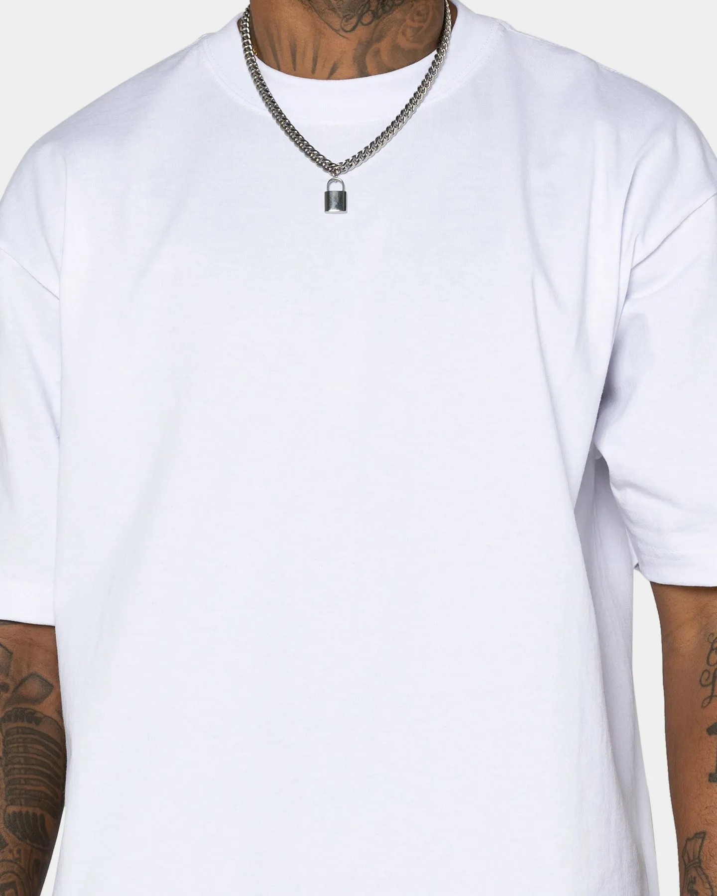 Shaka Wear Max Heavyweight Short Sleeve T-Shirt White Light Fashion